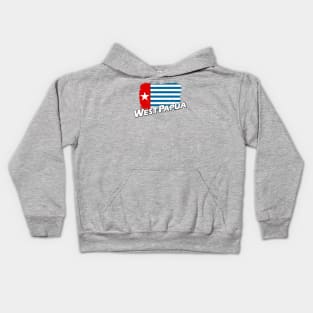 West Papua flag Kids Hoodie